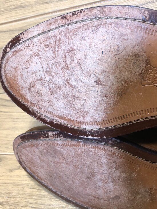 Johnston & Murphy men leather oxford shoes, size 11.5